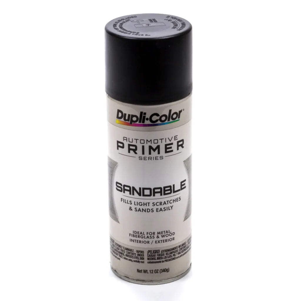 Dupli-Color Premium Sandable Primer Surfacer, Black Hot Rod Primer