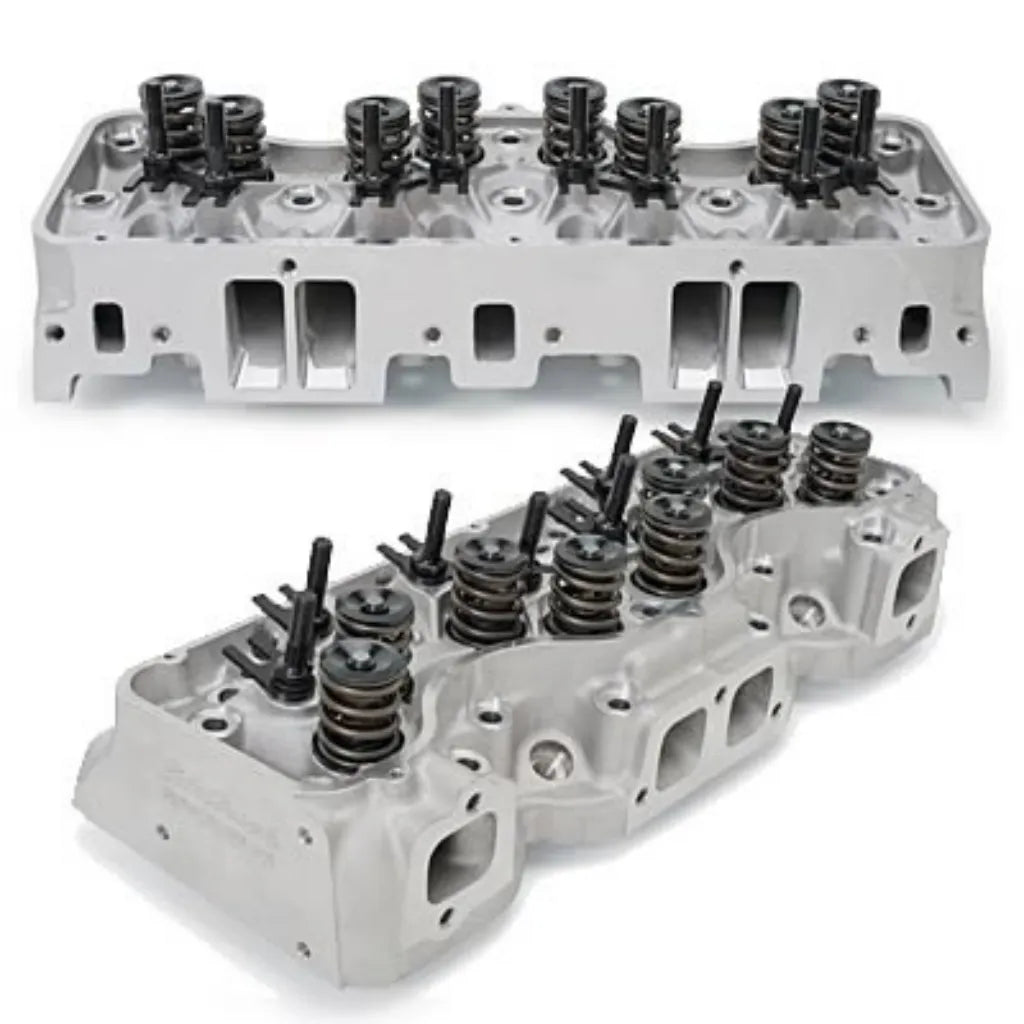 Edelbrock Chevy 348/409 Performer RPM Cylinder Heads (Assembled)