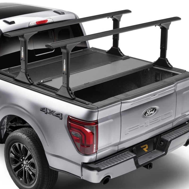 BAKFlip MX4 TS Bed Cover (Rack Ready), shown with racks assembled