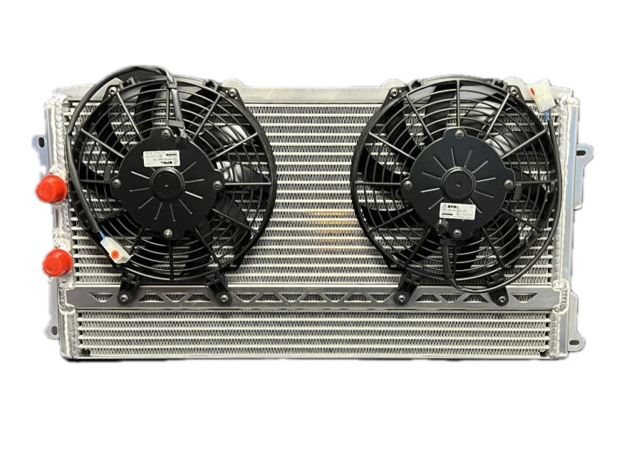 Fluidyne Fluid Cooler & Fan NASCAR Whelen Modified