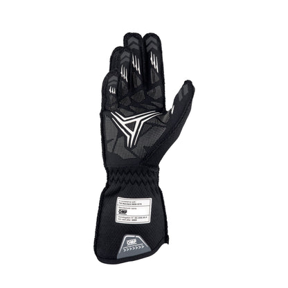 OMP One EVO X Driving Gloves - Black/Yellow Back