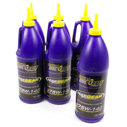 Royal Purple Max Gear Oil 75W140 (Case)