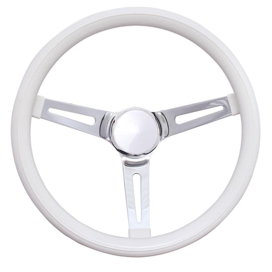 Grant 8540W Classic Steering Wheel White Grip