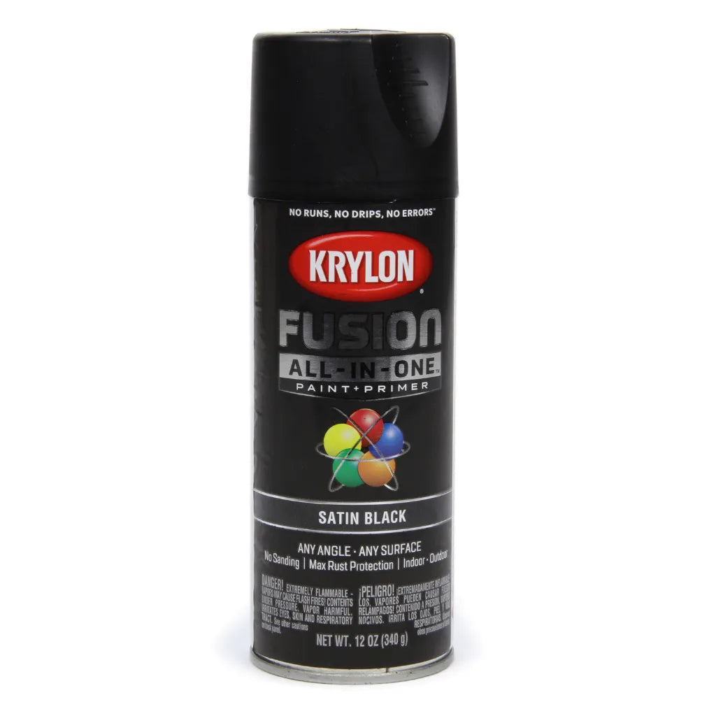 Krylon Fusion All-In-One Satin Black Paint