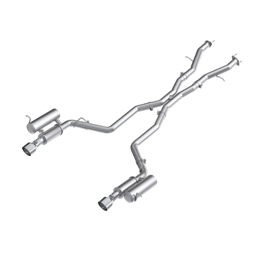 MBRP Armor Lite Cat-Back Exhaust System S5107AL, Mopar Gen III Hemi