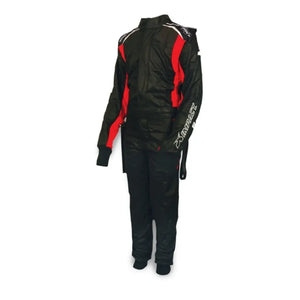 Impact Racing Mini Racer 2.4 Youth Driving Suit (Black/Red)