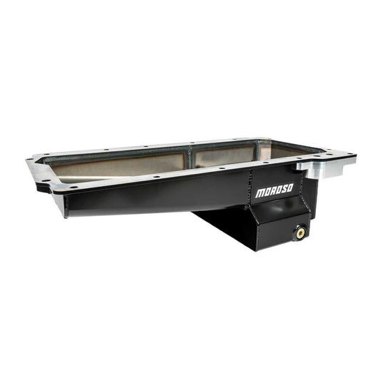 Moroso steel Drag/Road Race 7 Qt Oil Pan, GM LS Series
