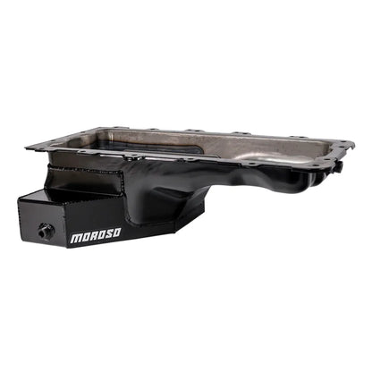 Moroso Ford 4.6L/5.4L Oil Pan 7 Qt Clear Zinc Steel