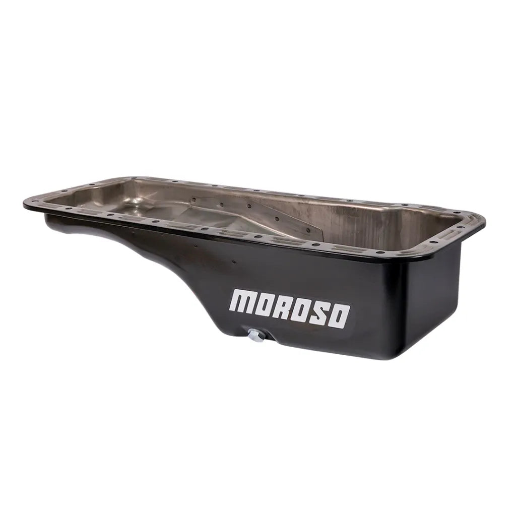 Moroso Ford FE S/S Oil Pan, 5 Qt Front Sump 