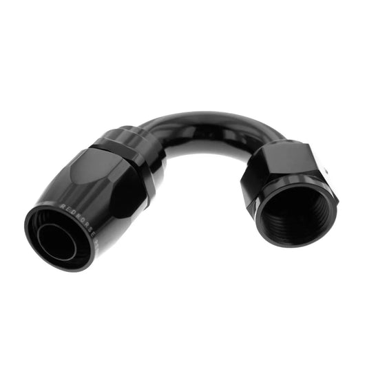Redhorse 1150 Series 150-Degree Swivel-Seal Female Aluminum Hose End (Black)