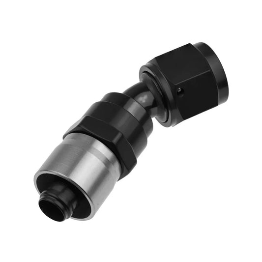 Redhorse 7030 Series 30-Degree Hose End (Black)