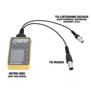 Rugged Radios Nitro Bee Xtreme to 5- Pin Car Harness