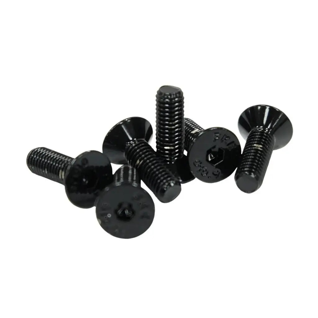 NRG Screw Kit Steering Wheel Black Conical