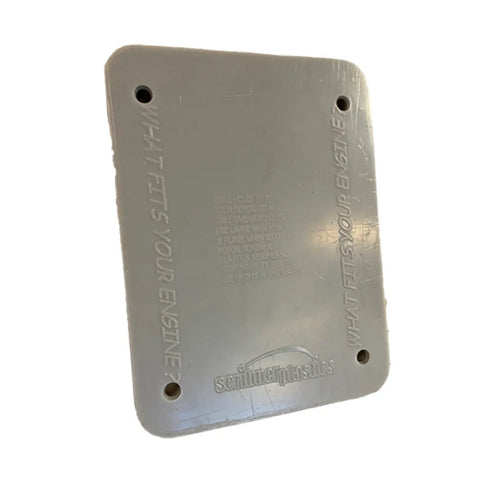 Scribner Blank Insert for Kart / QM Engine Case