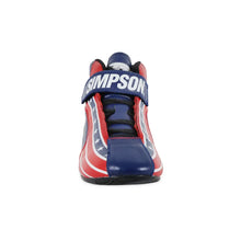 Simpson Racing DNA X2 Shoes - Red (front)