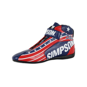 Simpson Racing DNA X2 Shoes - Red Patriot