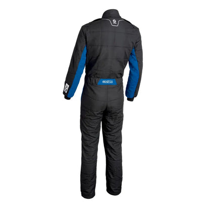 Sparco Conquest 3.0 Race Suit Black/Blue (back)