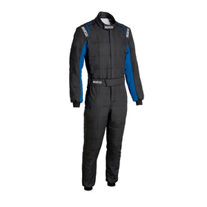 Sparco Conquest 3.0 Race Suit Black/Blue