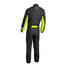 Sparco Conquest 3.0 Race Suit Black/Yellow (back)