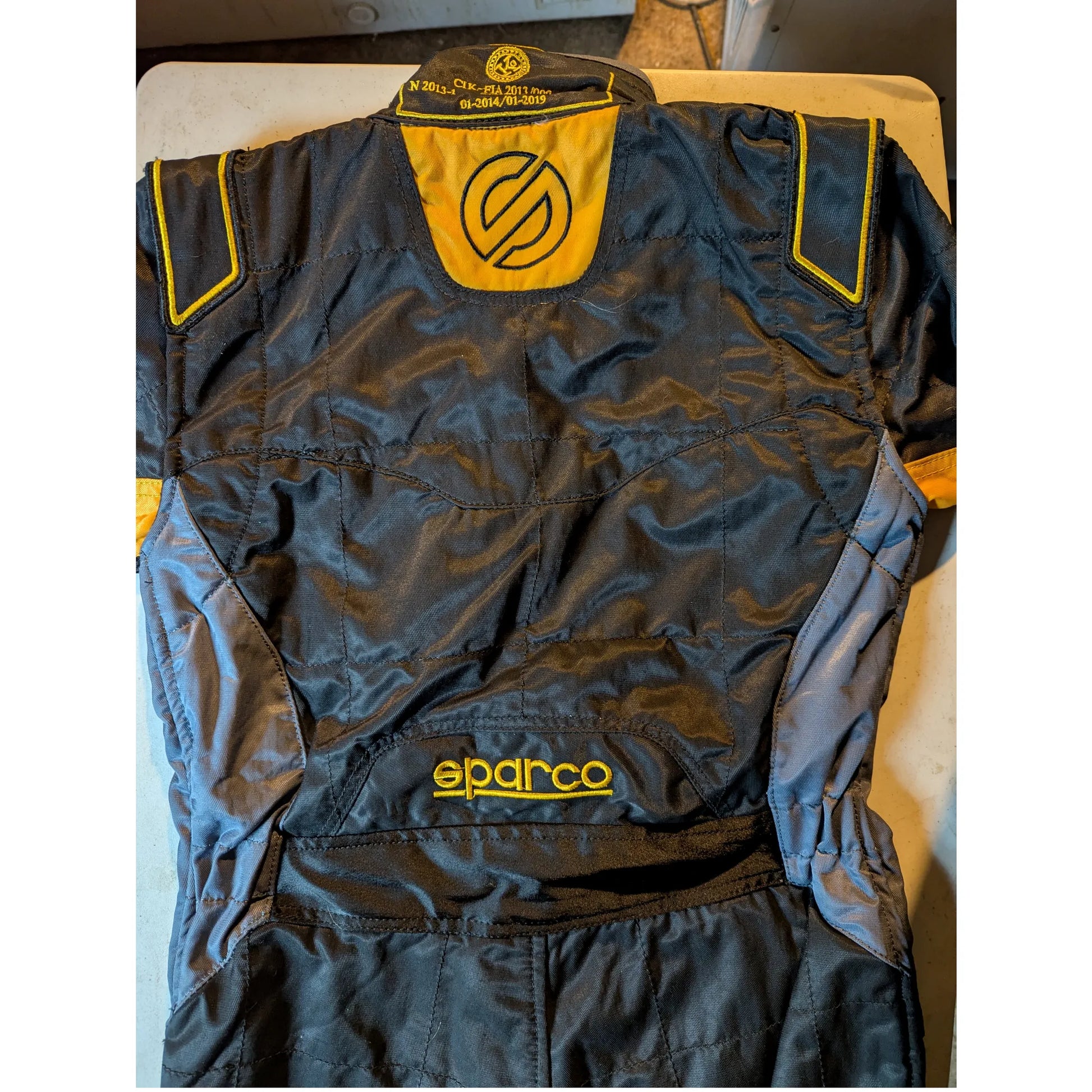 Sparco KS-5 Youth Kart Suit (back)