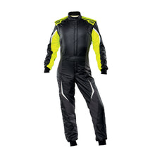 OMP Tecnica Evo Race Suit - Black/Yellow