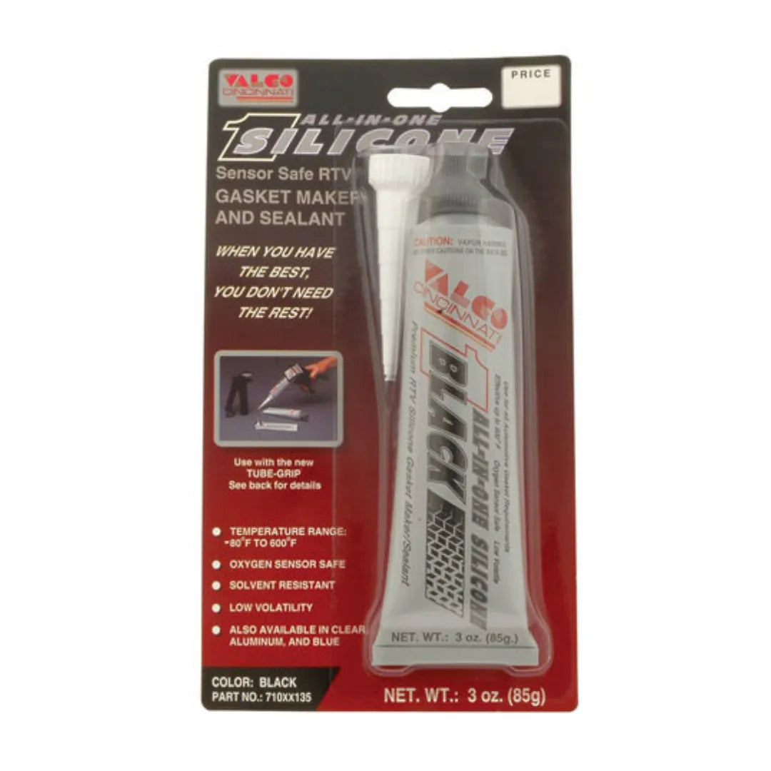 All-In-One Silicone Black Tube