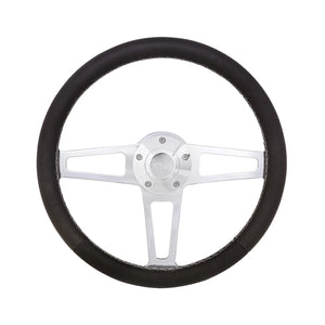 Grant 1914 T Series Polished Steering Wheel Jeep Logo