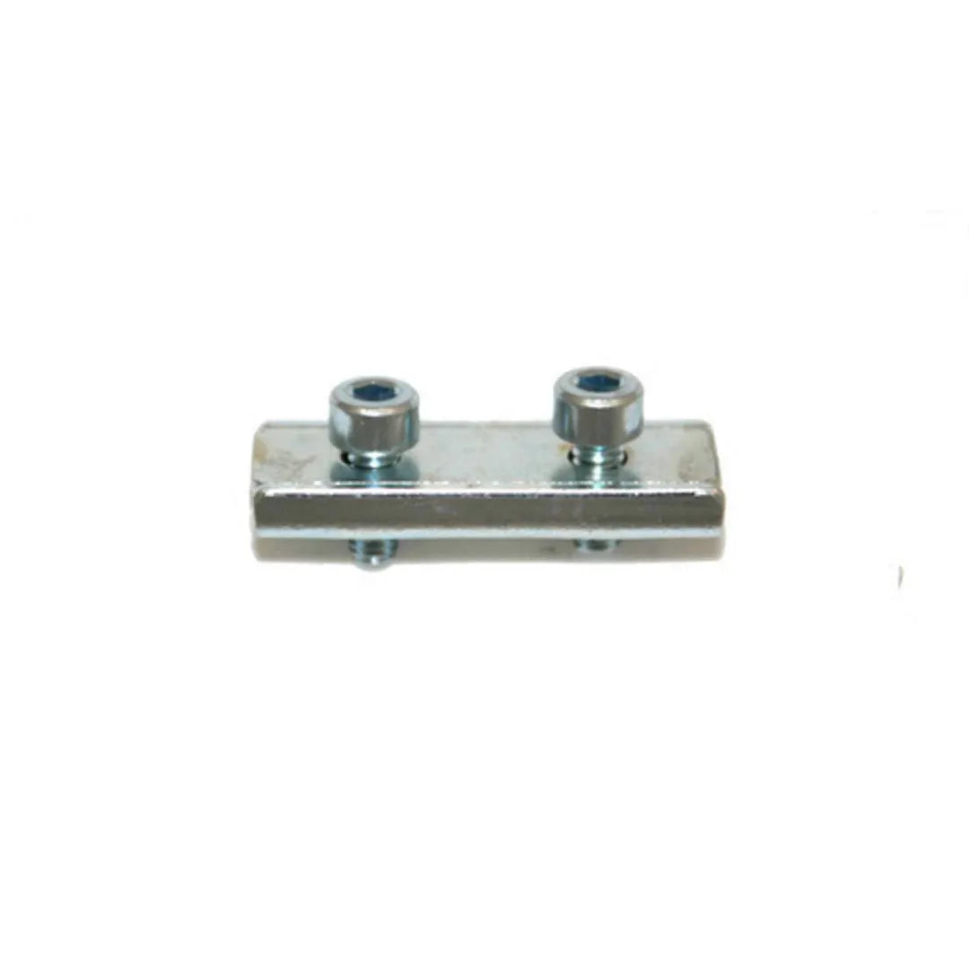 Kart Double Plate Throttle Cable Clamp
