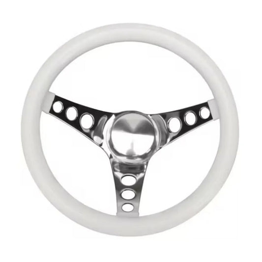 Grant 834W Classic Steering Wheel White Grip