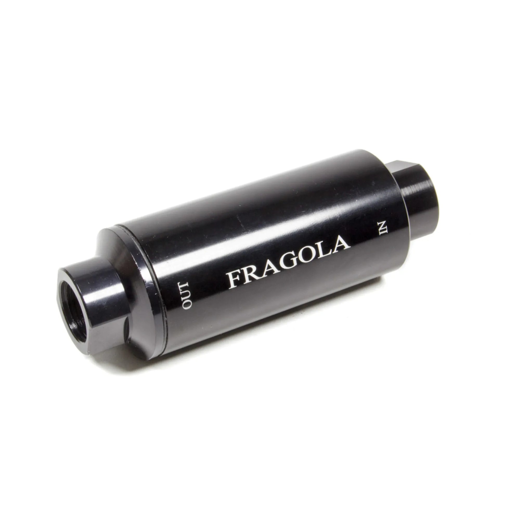 Fragola Aluminum  Fuel Filter 10 Micron Black