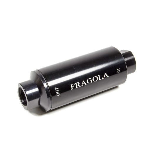 Fragola Aluminum  Fuel Filter 10 Micron Black