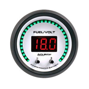 AutoMeter 2-1/16" Fuel/Volt Gauge Elite Digital PH Series