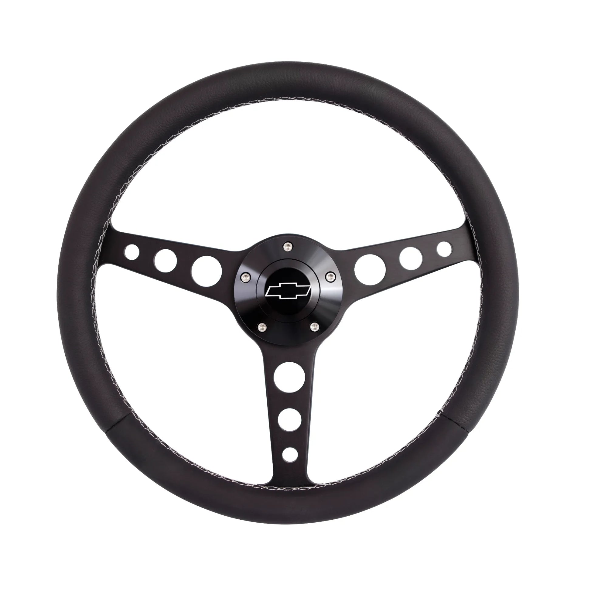 Grant 1926 Classic Series Black Steering Wheel Chevrolet Logo