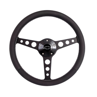Grant 1926 Classic Series Black Steering Wheel Chevrolet Logo