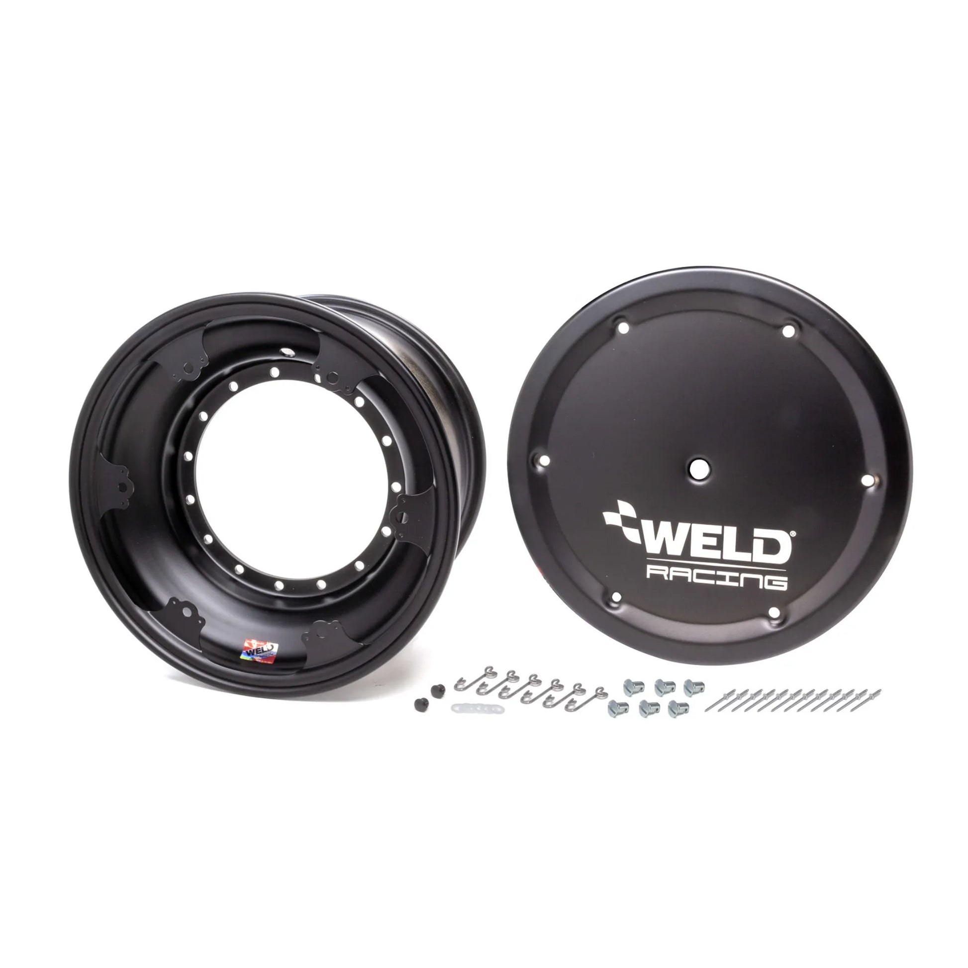 Weld Racing 15" Direct Mount Rim Shell (Black) with Black Cover