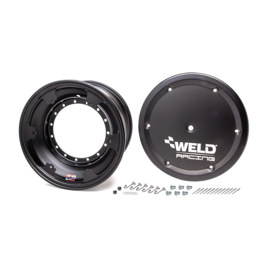 Weld Racing 15" Direct Mount Rim Shell (Black) with Black Cover