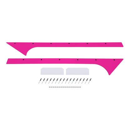 Dominator A-Pillar Kit for Dirt Late Models (Pink)