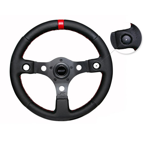 Grant 1079 Racing Steering Wheel Red Center Line