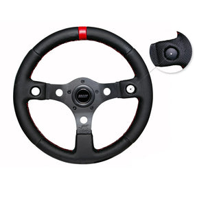 Grant 1079 Racing Steering Wheel Red Center Line