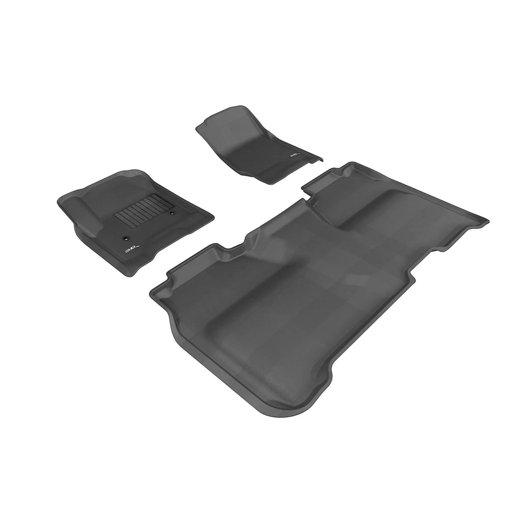 3D Maxpider Kagu Floor Liners 15-19 GM Crew Cab