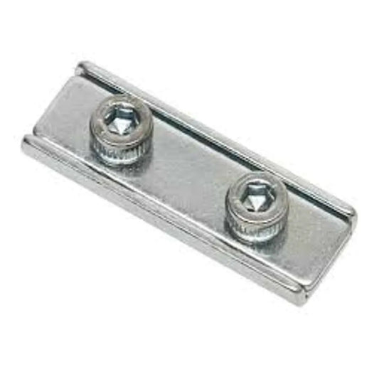 Kart Double Plate Throttle Cable Clamp