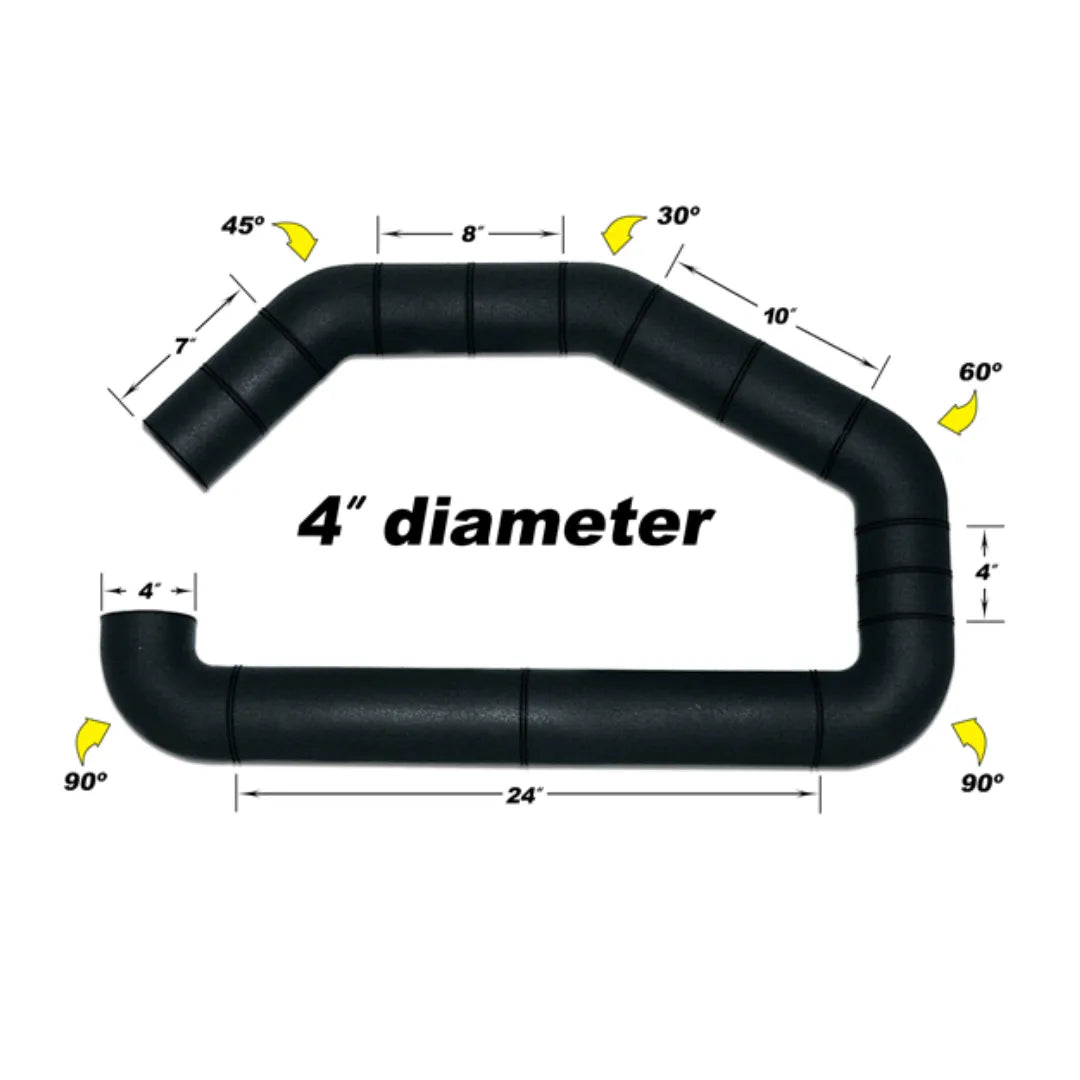 Airaid 4" Diameter Hose 100-400