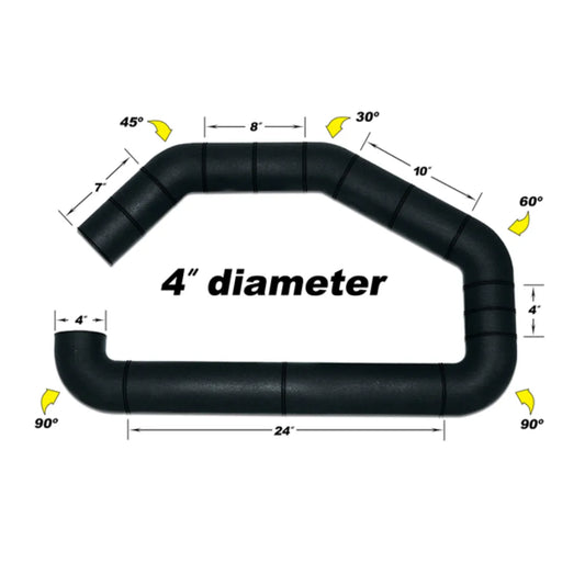 Airaid 4" Diameter Hose 100-400