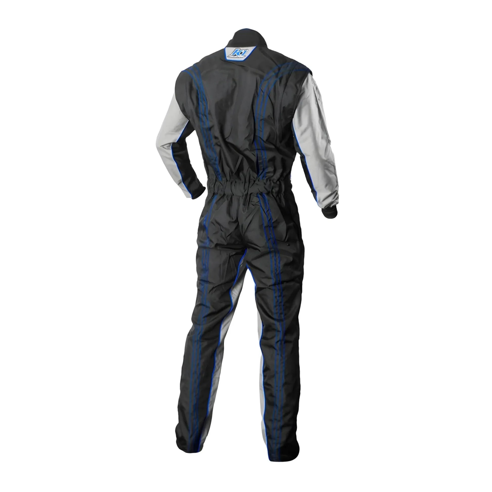 K1 Racegear GK2 Karting Suit Black/Blue (back)