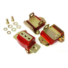 Energy Suspension Motor & Transmission Mount Kit SBC Zinc Plated (Red)