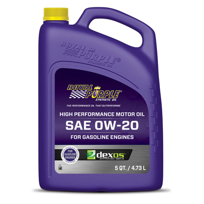 Royal Purple SAE 0W20 Multi-Grade Oil (5 Qt)