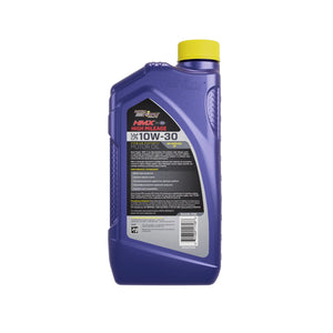 Royal Purple HMX High Mileage Oil 10W30 (back label)