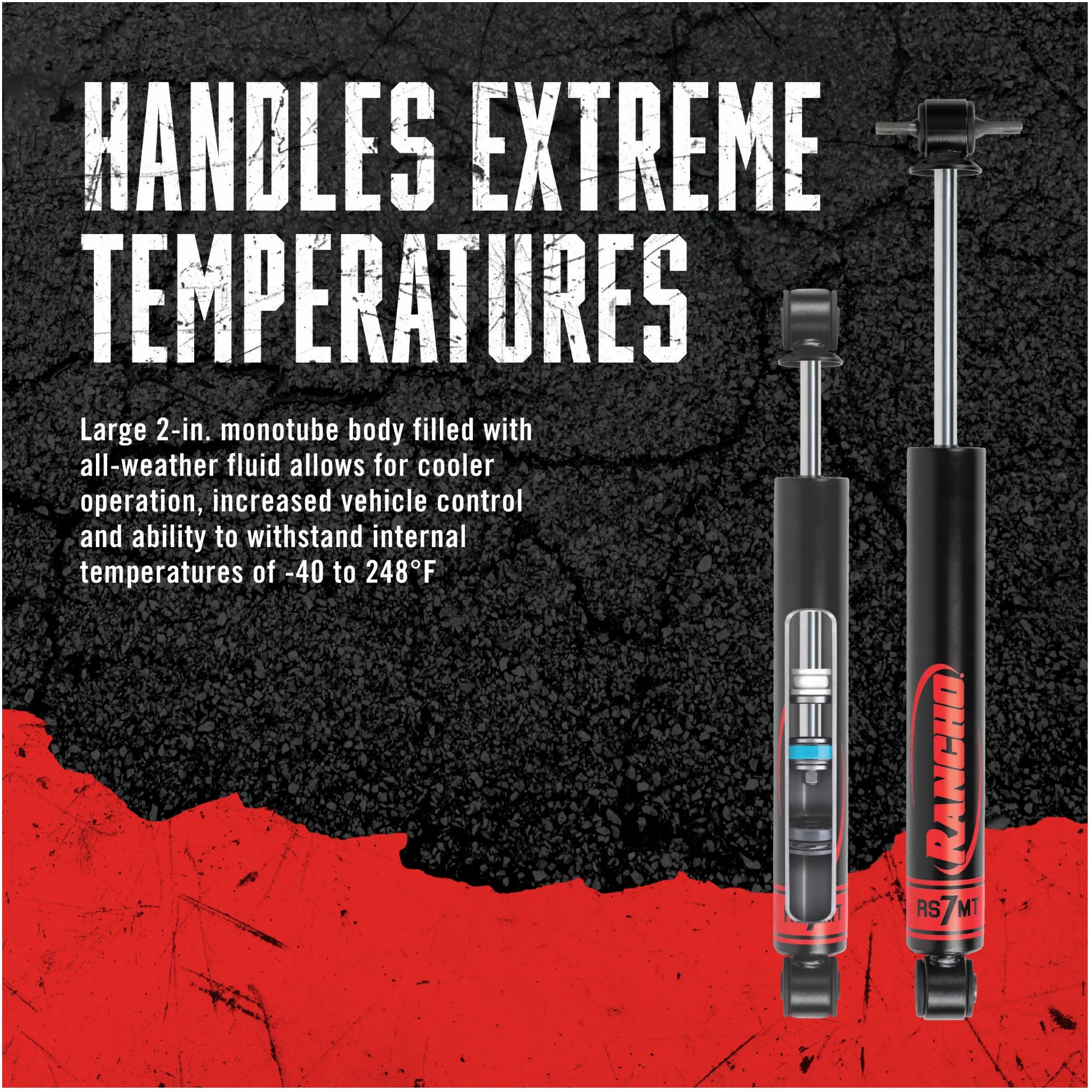 Rancho Strut Handles Extreme Temperatures