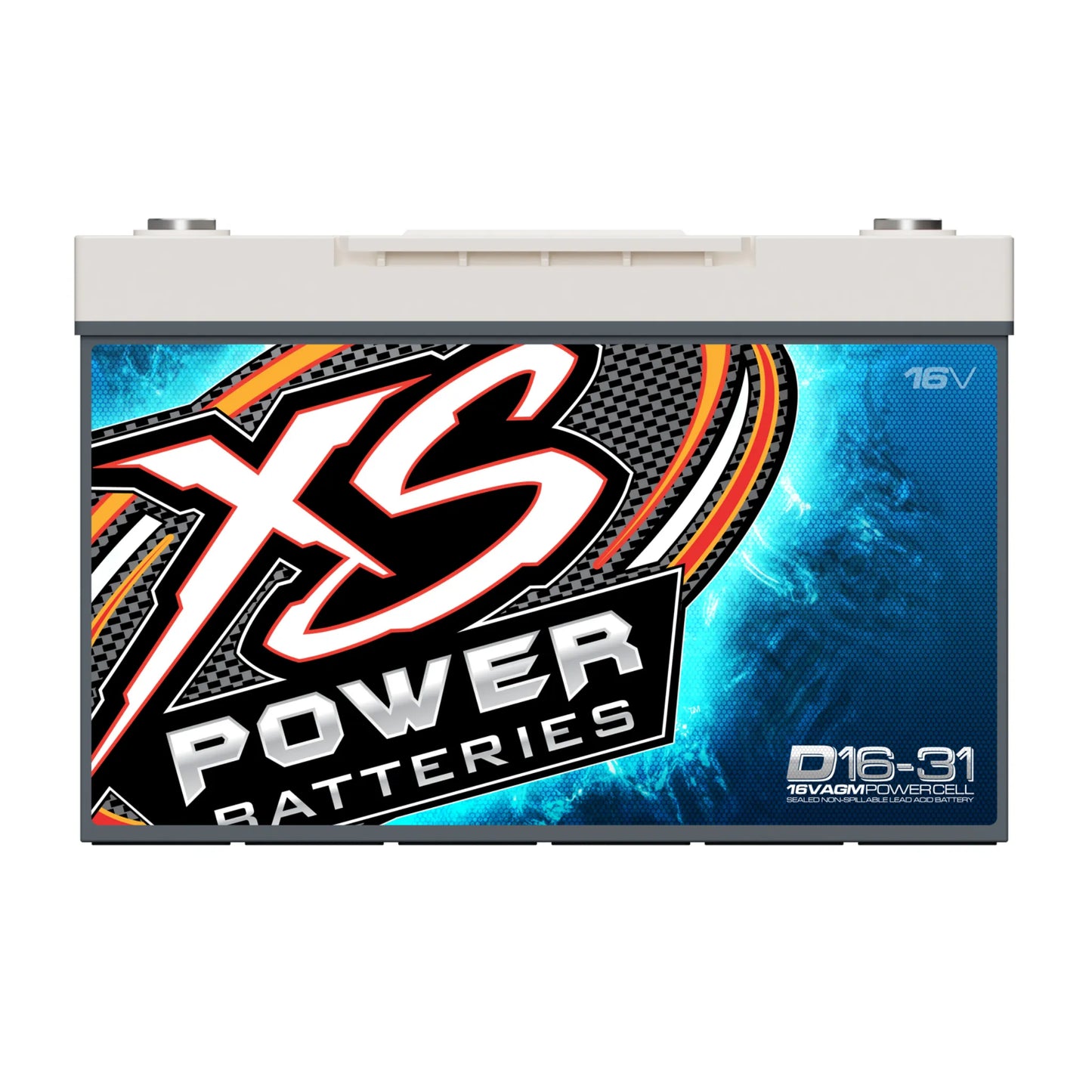 XS Power AGM Battery D16-31 (Front)