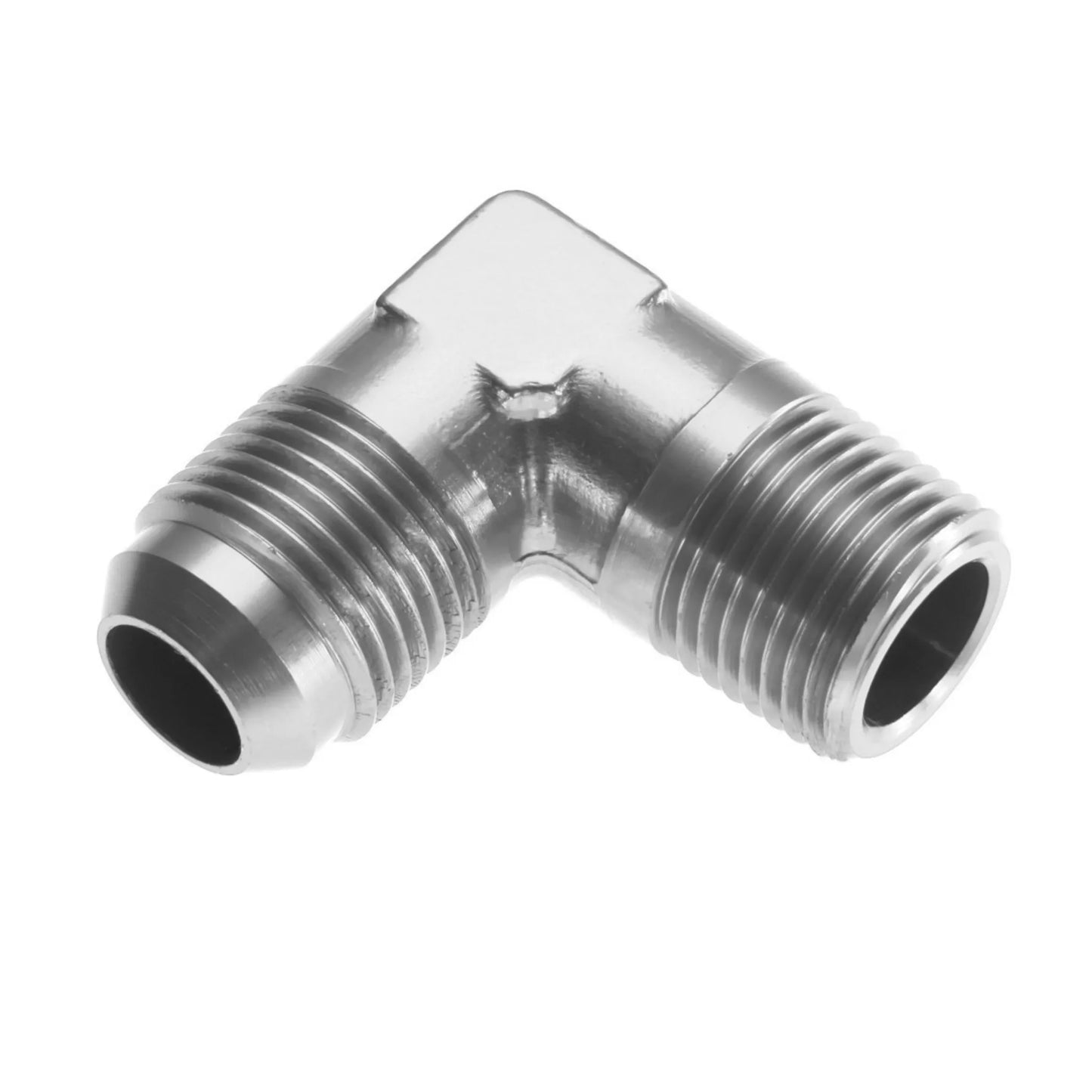 Redhorse 3AN to 2AN (1/8) NPT Union Adapter 90-Degree (Natural)